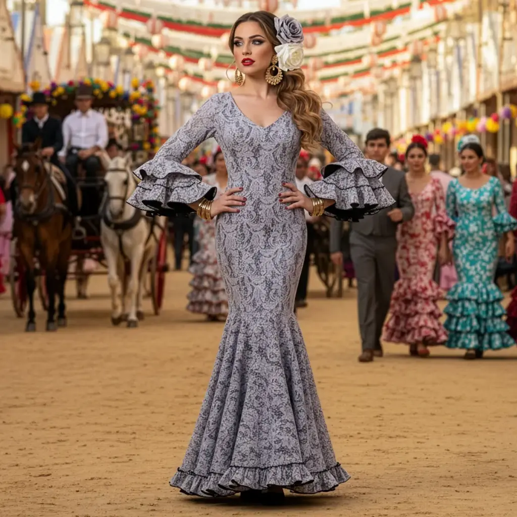 Traje Flamenca: Mezquita