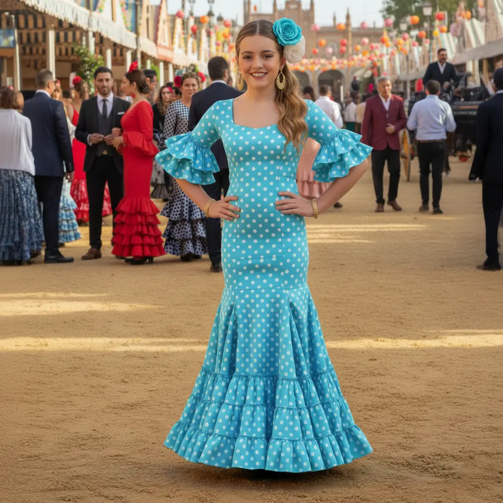 Traje Flamenca Niña: Ana