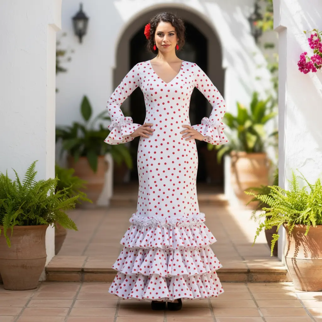 Traje Flamenca Modelo Zoco