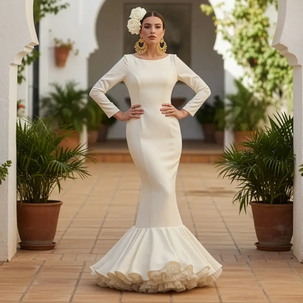 Traje Flamenca: Aitana