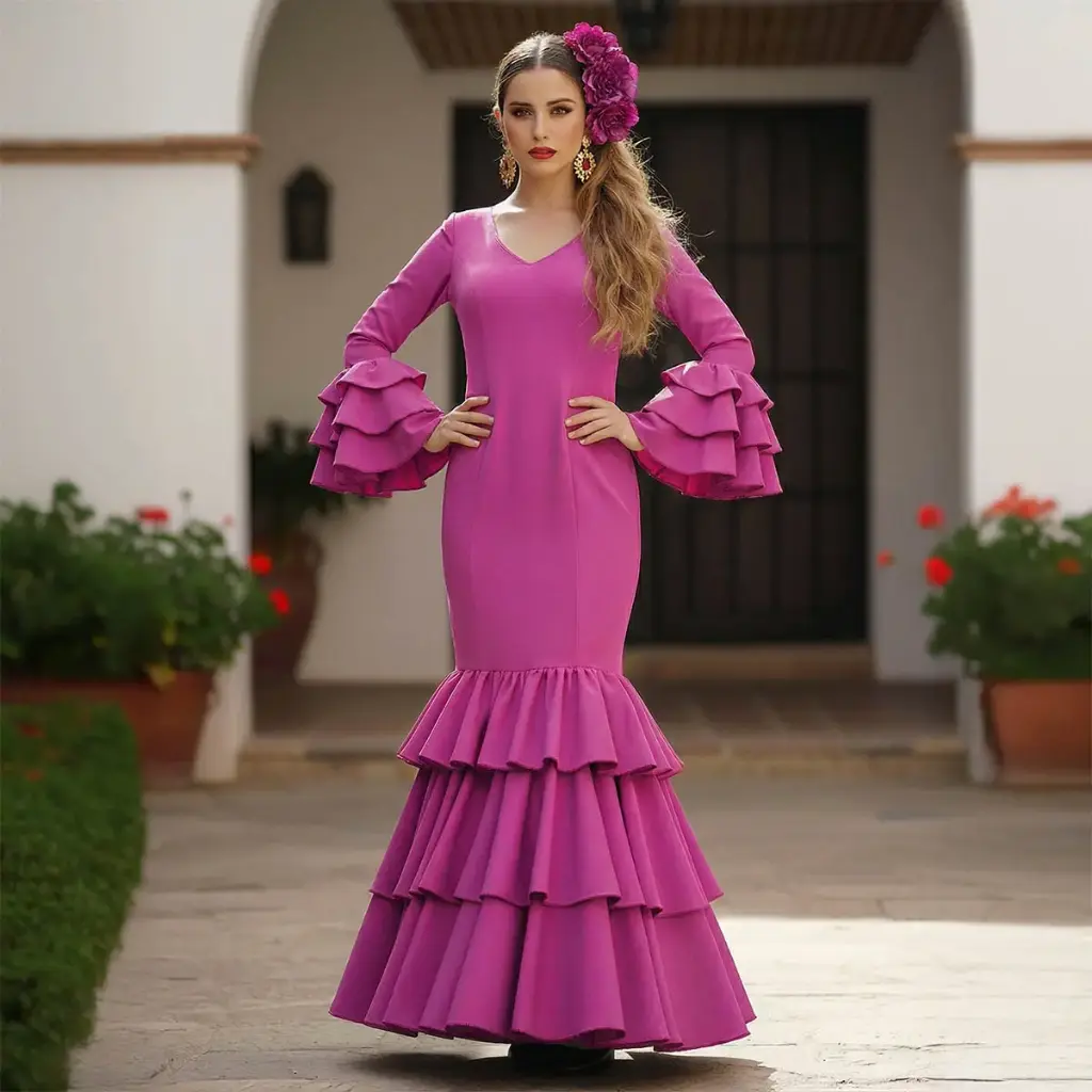 Traje Flamenca: Cala