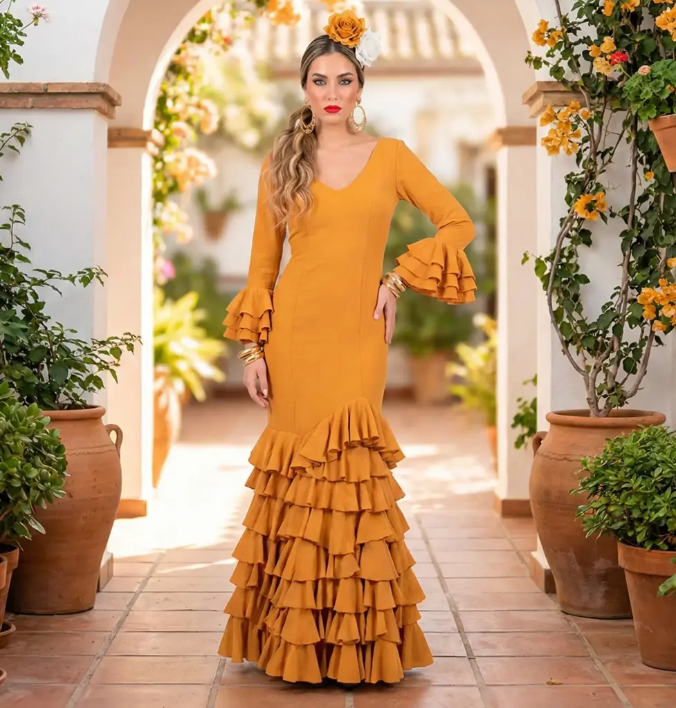 Traje Flamenca: Nardo