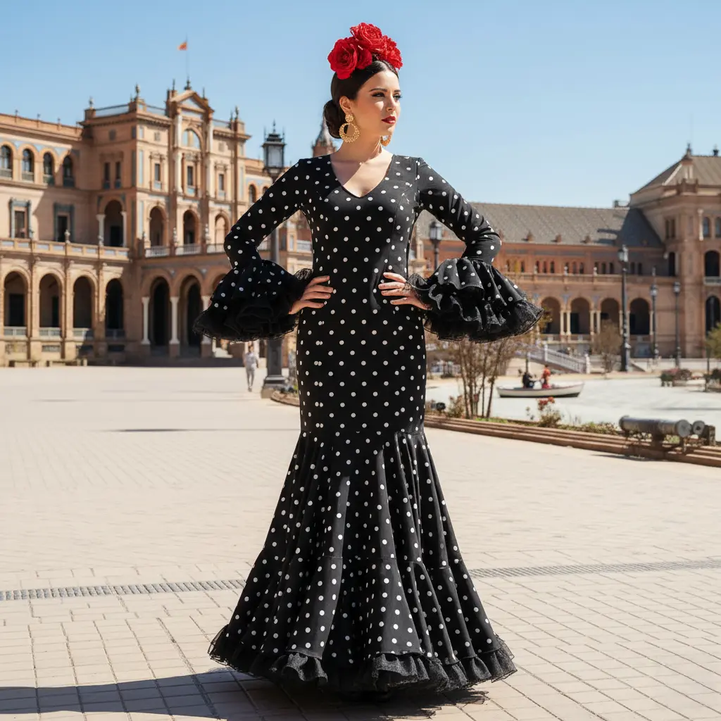 Traje Flamenca: Topacio