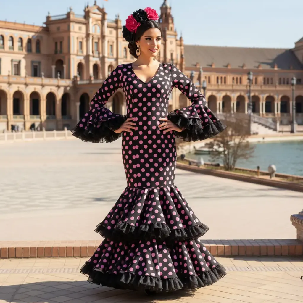 Traje Flamenca: Judería