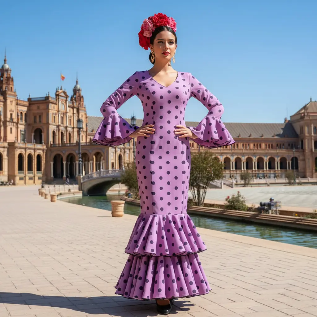 Traje Flamenca: Califa