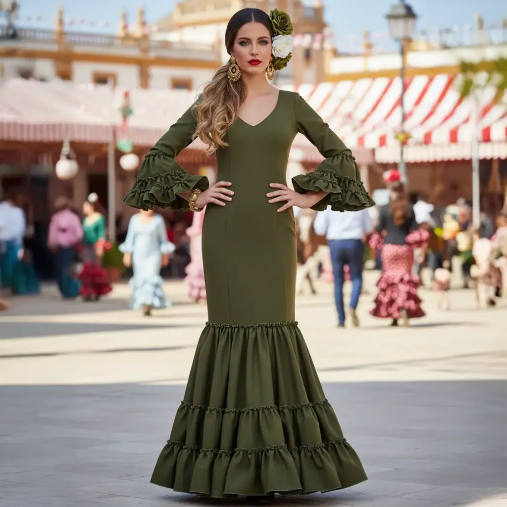 Traje Flamenca: Carolina