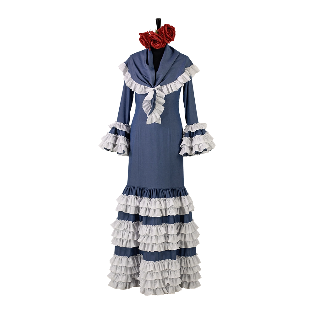 Traje de flamenca: Cascada