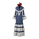 Traje de flamenca: Cascada