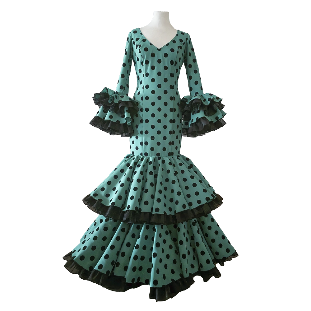 Traje de flamenca: Minerva