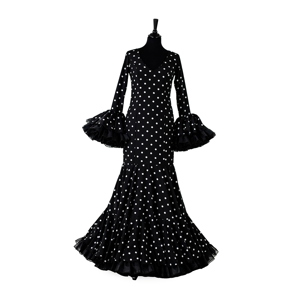 Traje de flamenca: Topacio