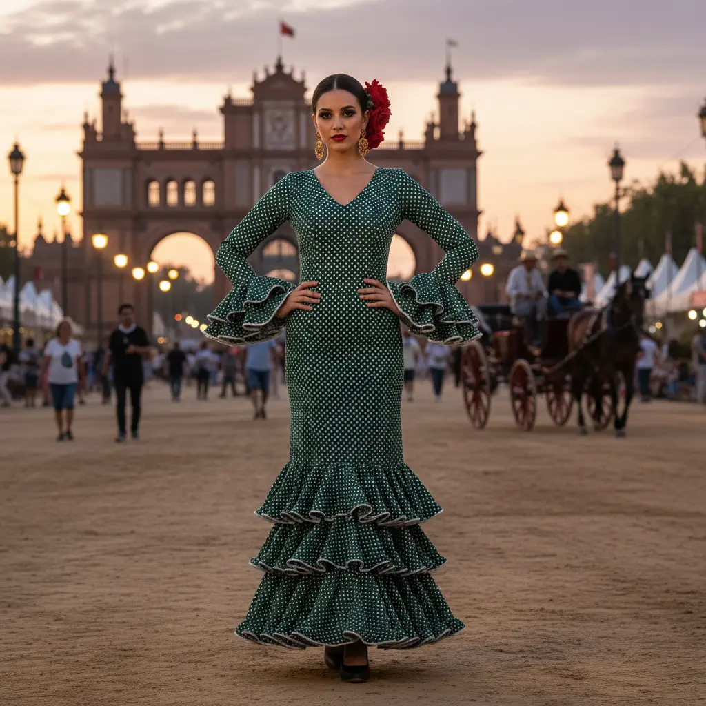 Traje Flamenca: Jara