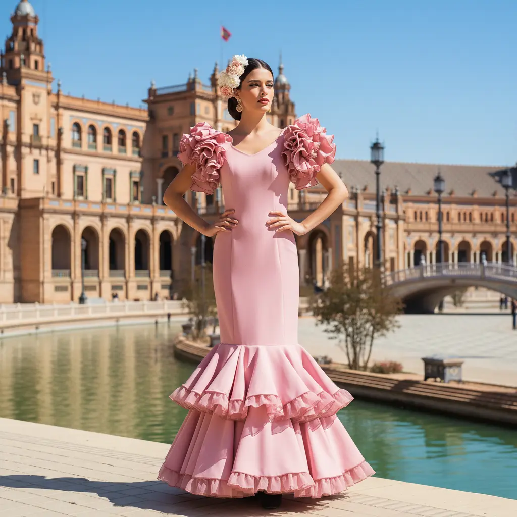 Traje Flamenca Modelo Lucía
