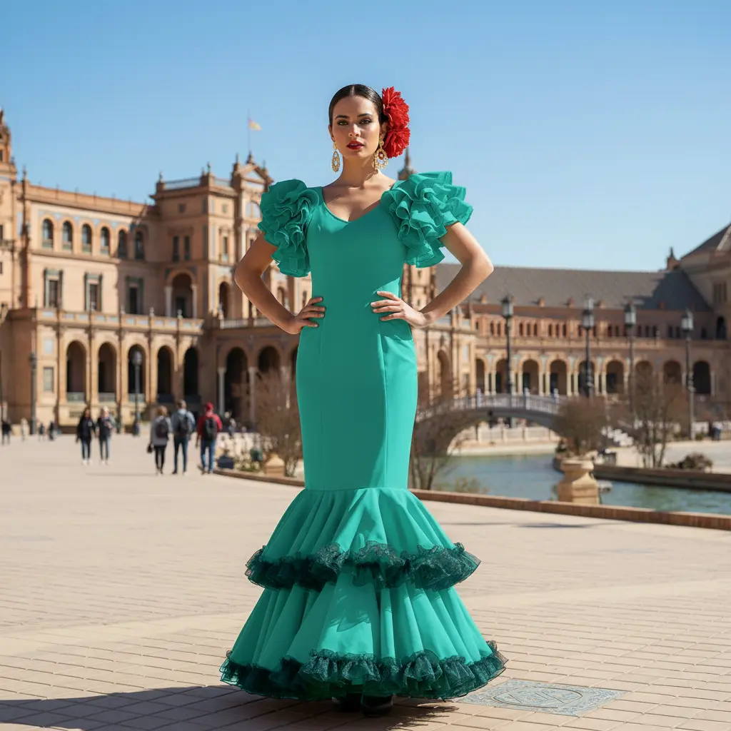 Traje Flamenca: Lucía
