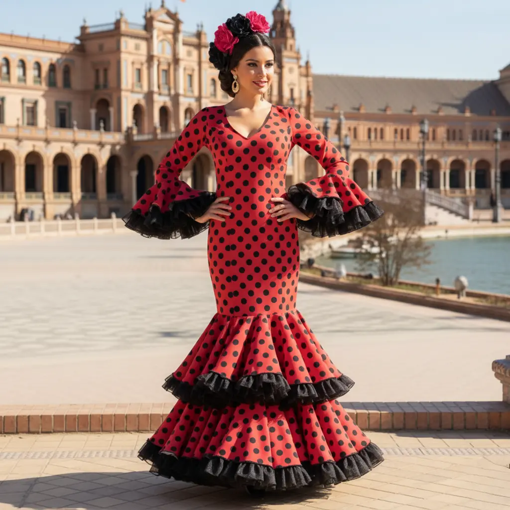 Traje Flamenca: Judería