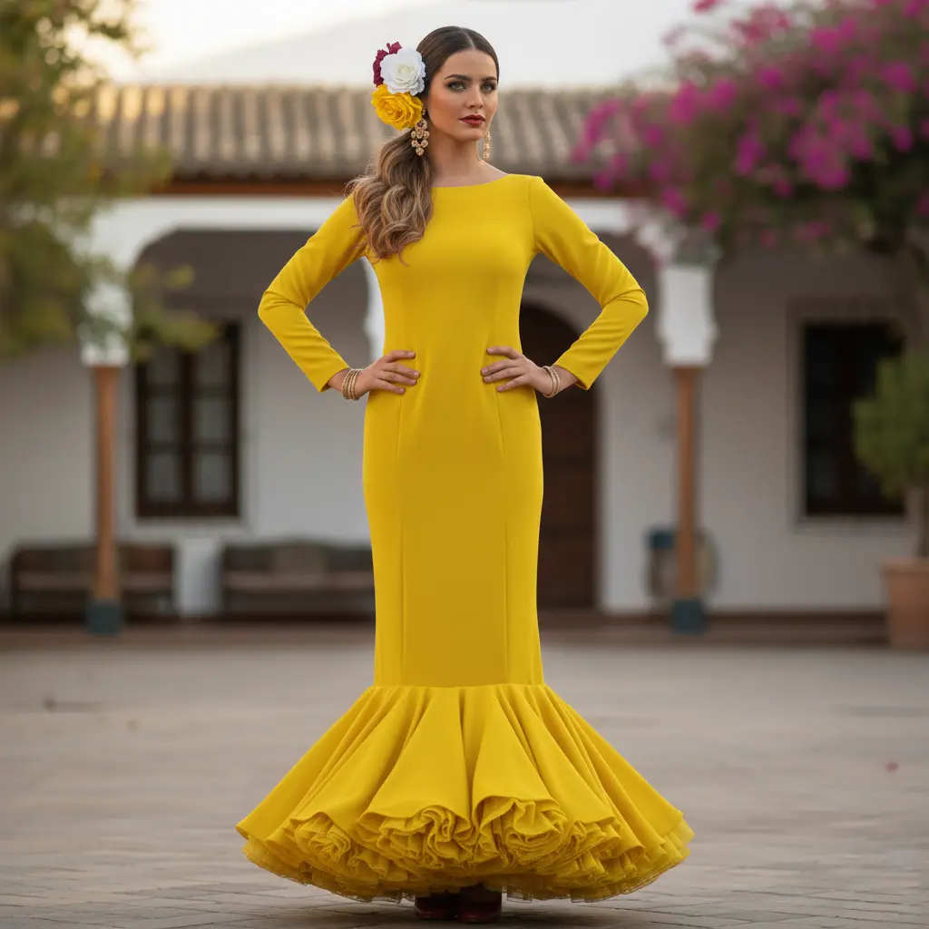 Traje Flamenca Modelo Aitana