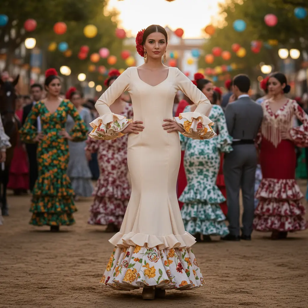 Traje Flamenca: Azalea
