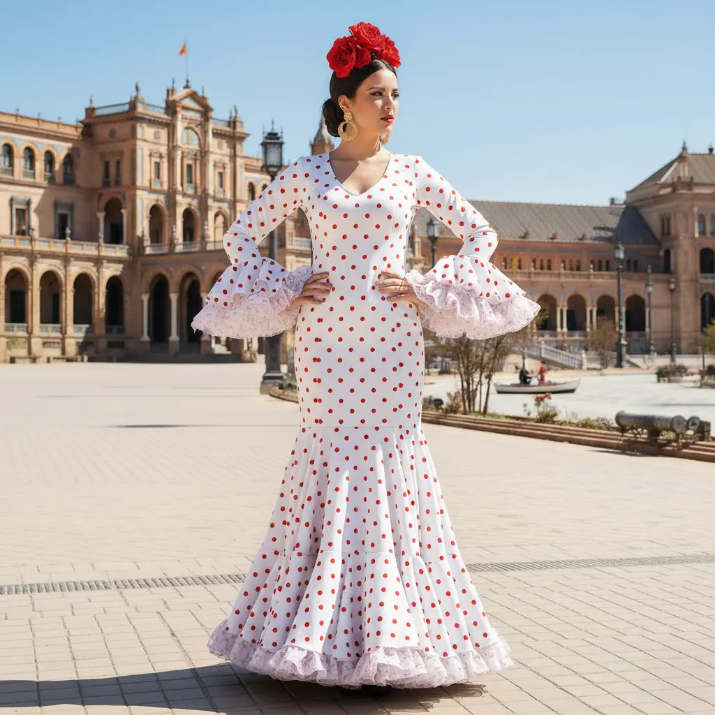 Traje Flamenca: Topacio