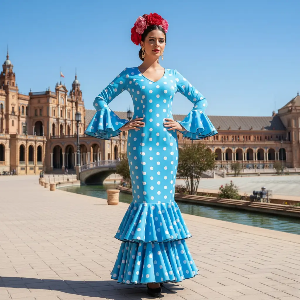 Traje Flamenca: Califa