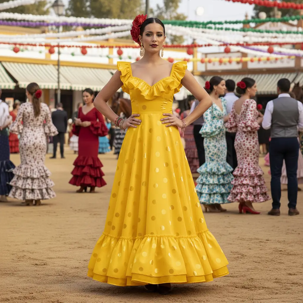 Traje Flamenca: Mónica
