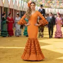 Traje Flamenca Modelo Trebol