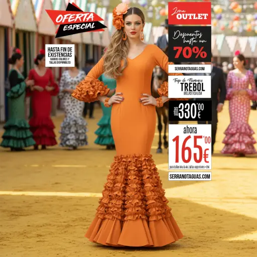 Traje Flamenca: Trebol
