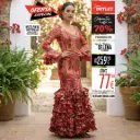 Traje Flamenca: Selena Estampado Talla 42