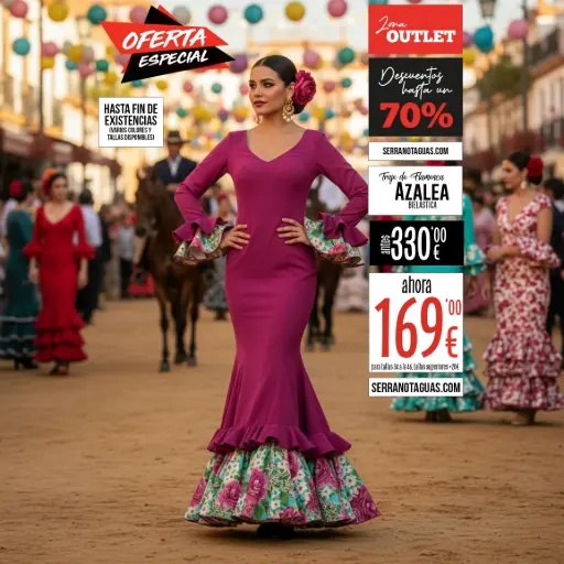 Traje Flamenca: Azalea