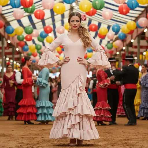 Traje Flamenca: Begonia
