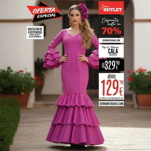Traje Flamenca: Cala