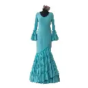 Traje de flamenca: Bailio