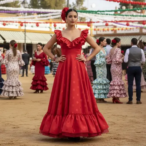 Traje Flamenca: Mónica