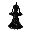 Traje de flamenca: Topacio