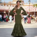 Traje Flamenca Modelo Carolina