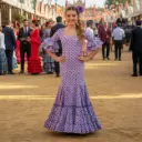 Traje Flamenca Niña Modelo Ana