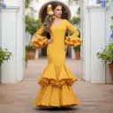Traje Flamenca Modelo Alahambra