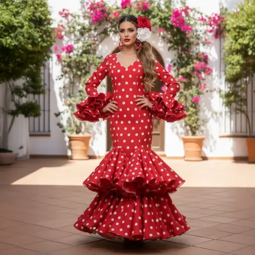 Traje Flamenca: Alhambra