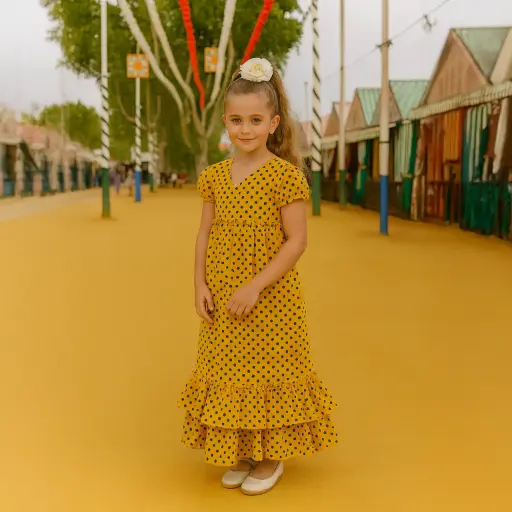 Bata Rociera Niña: Martina